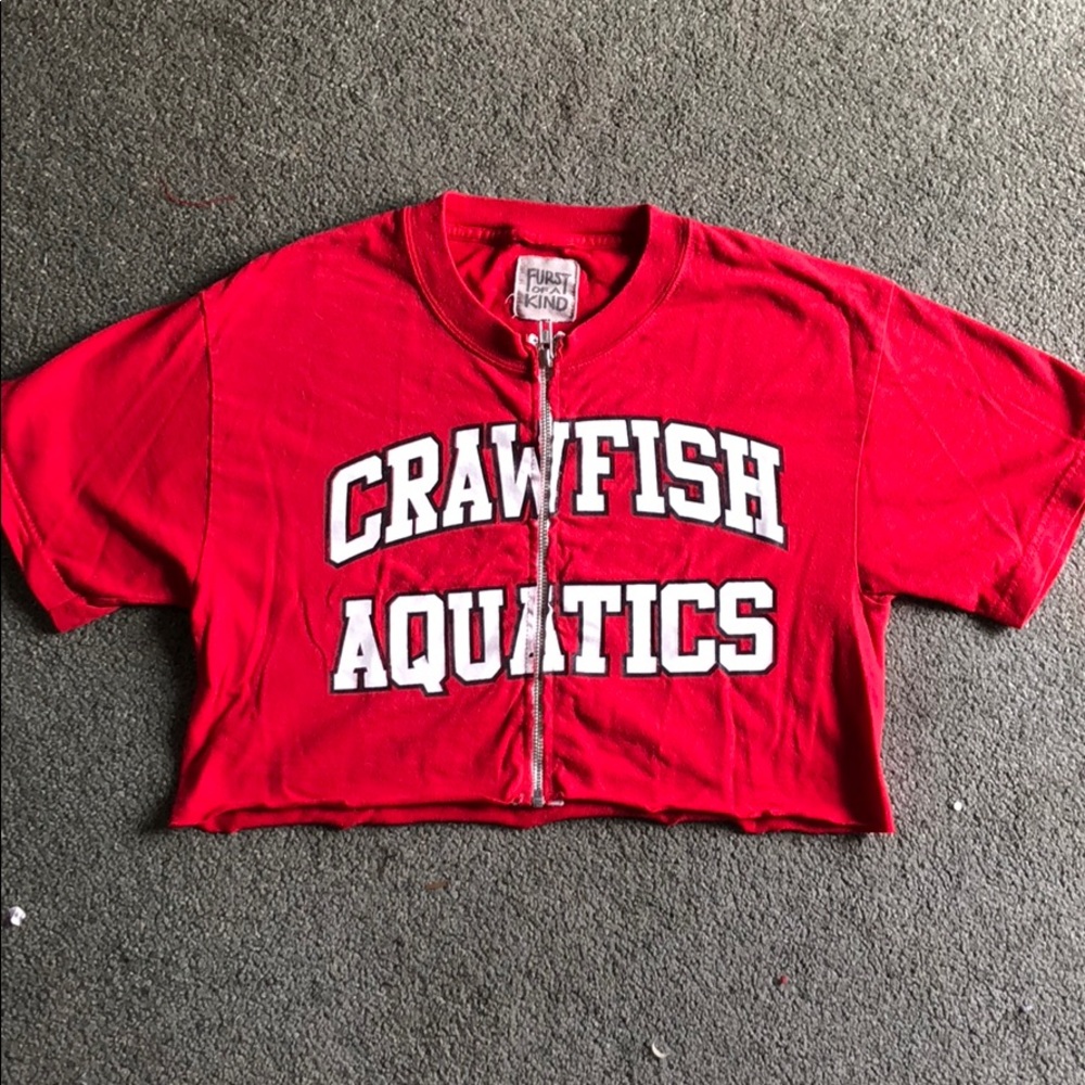 LF custom zip vintage shirt